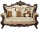 ACME Furniture Shalisa Beige/Walnut Loveseat-3