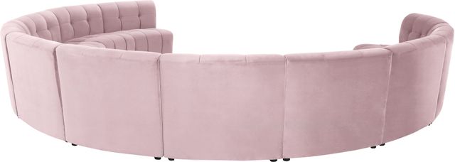Meridian Furniture Limitless 11-Piece Pink Velvet Modular Sectional-3