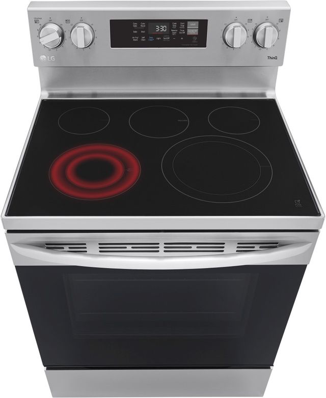 LG 30" Stainless Steel Freestanding Electric Range-7