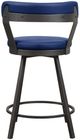 Homelegance® Tempa 5-Piece Black/Blue/Brown Counter Dining Set-5