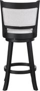 Crown Mark Cecil Black/Dove Swivel Bar Stool-3
