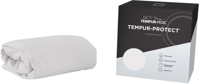 Tempur-Pedic® Tempur-Protect® Full Mattress Protector-2