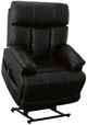 Flexsteel® Clive Black Power Lift Recliner with Power Headrest and Lumbar-4