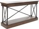 Liberty Furniture Tribeca Cordovian Brown Sofa Table-0