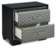 New Classic® Home Furnishings Luxor Black Nightstand-3