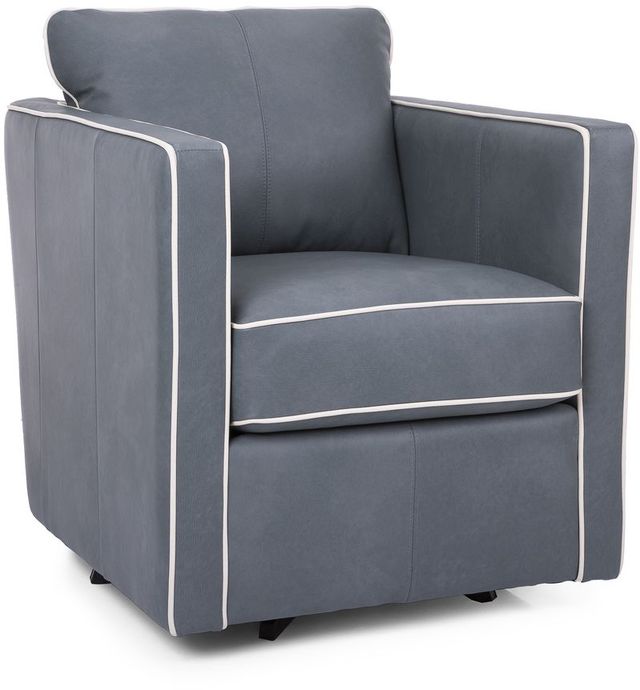 Decor-Rest® Furniture LTD 3050 Gray Swivel Chair-0