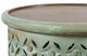 Jofran Inc. Global Archive Decker Turquoise Large Drum Table-4