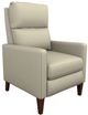 Best® Home Furnishings Customizable Janae High Leg Recliner with Dark Walnut Legs-0