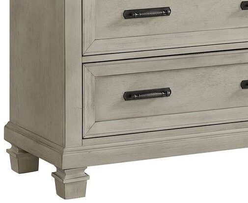 Elements International Farmington Medium Brown/Washed Stone Chest-2