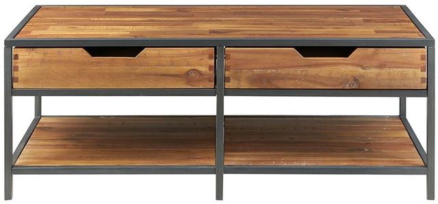 Olliix by Madison Park Natural/Graphite Hudson Coffee Table-0