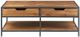 Olliix by Madison Park Natural/Graphite Hudson Coffee Table-0