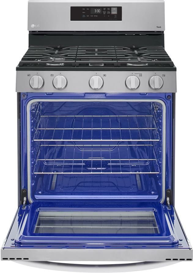 LG 30" Stainless Steel Freestanding Gas Range-1