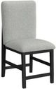 Elements International Portland Black/Gray Square Back Counter Stool-0