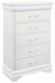 Global Furniture USA Charlie White Chest-0