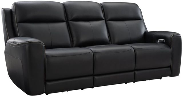 Signature Design by Ashley® 5Z-Relaxation Onyx Power Reclining Sofa with Adjustable Headrest-0