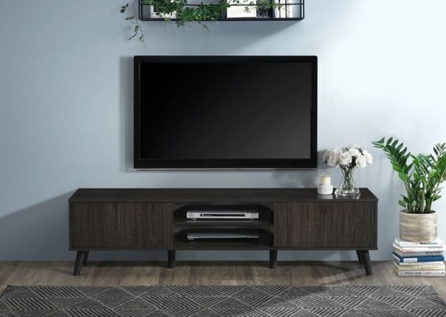Milton Greens Stars Dark Espresso 71" 2-Cabinet TV Stand-2
