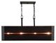 YHD Winchester Dark Espresso 4-Light Island Light-3
