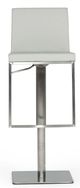 VIG Furniture Modrest Folsum Brushed Stainless Steel/Gray Bar Stool-1