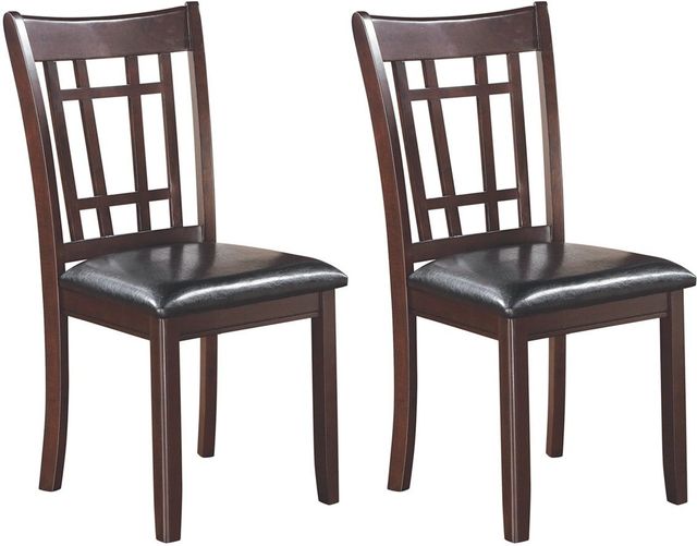 Coaster® Lavon 2-Piece Black Espresso Dining Side Chairs-1