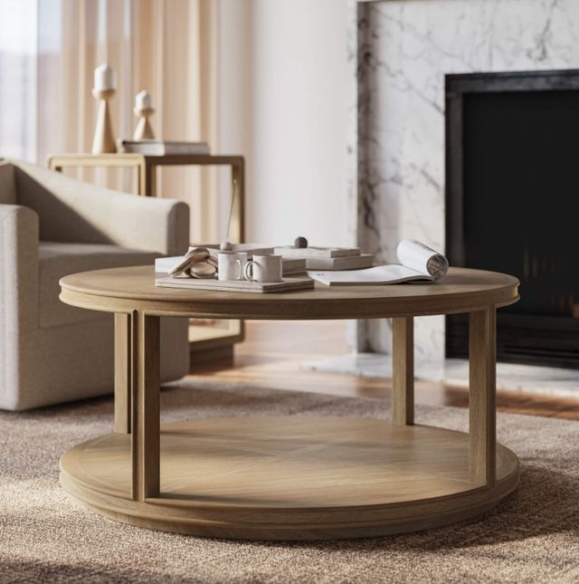 Bramble Customizable Cohan Small Round Coffee Table-4