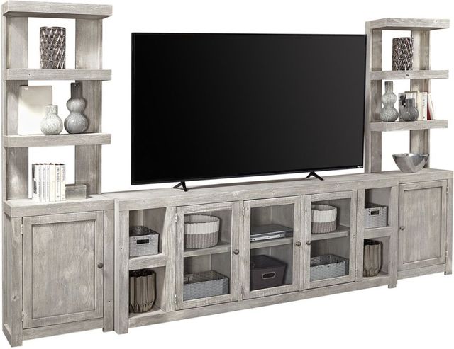 aspenhome® Avery Loft Limestone Left Facing Floating Shelf Pier-1