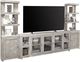 aspenhome® Avery Loft Limestone Left Facing Floating Shelf Pier-1