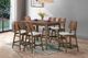 New Classic® Home Furnishings Oscar Natural/Walnut Counter Stool-1