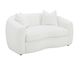 Coaster® Ashlyn 2-Piece White Upholstered Sloped Arm Seating Set -2