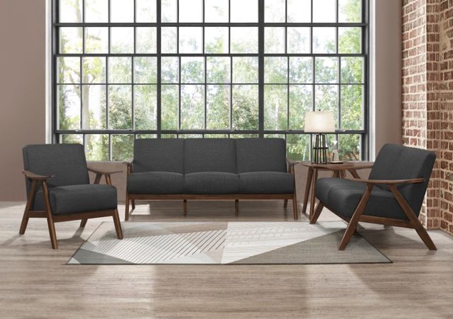 Homelegance® Damala Dark Gray Accent Chair-1
