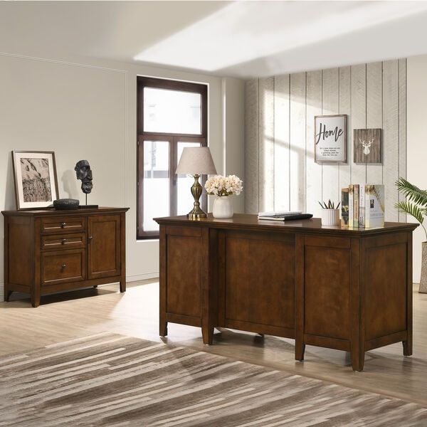 Intercon San Mateo Tuscan Executive Desk-1