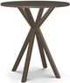 Amisco Customizable Asterisk Round Bar Table with Metal Stand-0