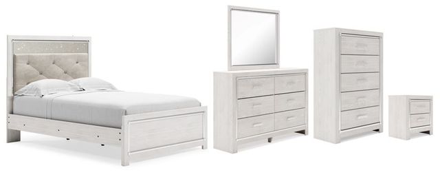 Signature Design by Ashley® Altyra 5-Piece White Full Panel Bed Set-0