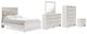 Signature Design by Ashley® Altyra 5-Piece White Full Panel Bed Set-0