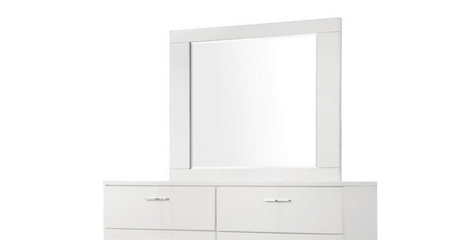 Coaster® Felicity Glossy White Mirror-1