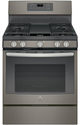 GE® 30" Free Standing Gas Convection Range-Slate-0