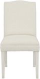 Fairfield® Customizable Entree Dining Camel Short Back Dining Chair with Linen Legs-1