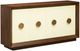 Coast2Coast Home™ Shelburne Cream/Walnut Credenza-0