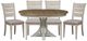 Liberty Furniture Farmhouse Reimagined 5-Piece Antique White/Chestnut Dining Set-0