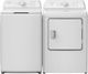 Frigidaire® White Agitator Top Load Washer & Gas Dryer Laundry Pair-0