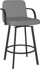 Amisco Customizable Tricia Counter Swivel Stool-2