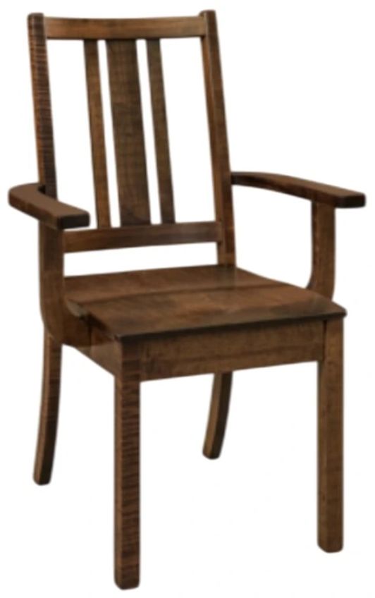 Archbold Furniture Customizable Amish Essentials Bradley Arm Chair-0
