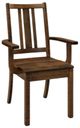 Archbold Furniture Customizable Amish Essentials Bradley Arm Chair-0
