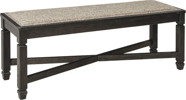 Signature Design by Ashley® Tyler Creek Black/Grayish Brown Bench-0