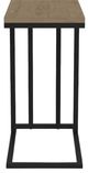 Flexsteel® Melody Brown Accent Table with Black Base-3