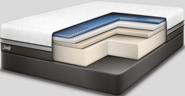 Sealy® Conform™ Premium™ N13 Wondrous Gel Memory Foam Ultra Plush Smooth Top Queen Mattress-2