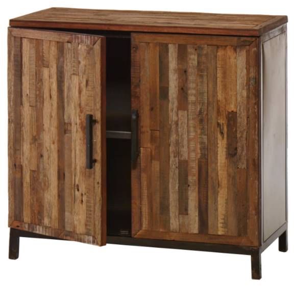Jaipur Furniture Ironwood Brown Cabinet-2