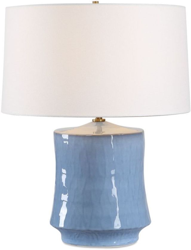 Uttermost® Kamara Powder Blue Table Lamp-4