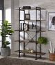 ACME Furniture Nefo Black/Rustic Oak Bookshelf-3