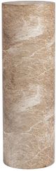 Classic Home Norfolk Brown/Ivory Large Round Display Pedestal-2