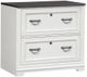 Liberty Furniture Allyson Park Charcoal/Wire Brushed White Bunching Lateral File Cabinet-1